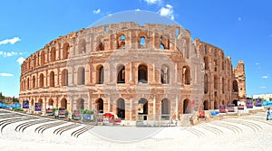 The Roman amphitheatre of El Jem