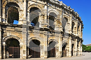 Roman amphitheatre of Nimes, France