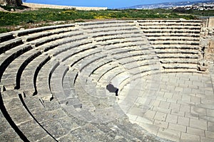 Roman amphitheatre, Paphos, Cyprus