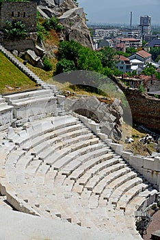 Roman amphitheatre in Plovdiv