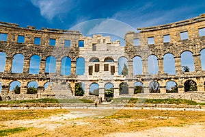 Roman Amphitheatre Pula Arena-Pula,Istria, Croatia