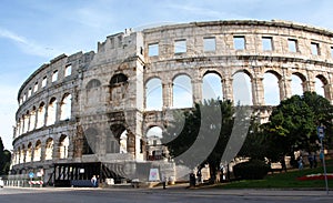 The Roman Amphitheatre, Pula  Istria Croatia