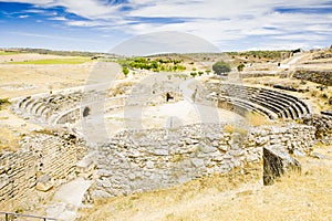 Roman Amphitheatre of Segobriga, Saelices, Castile-La Mancha, Sp