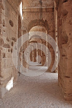 Roman Amphitheatre in Tunisia