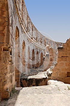 Roman Amphitheatre in Tunisia