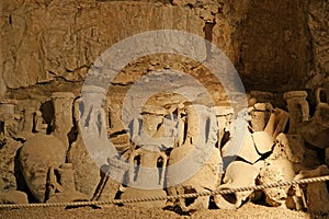 Roman amphora, Arena (colosseum) in Pula, Croatia