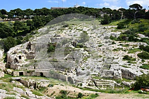Roman Amphitheatre, Cagliari, Sardinia, Italy photo