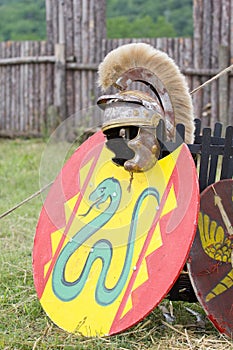 Roman ancient armor