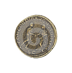 Roman antique coin