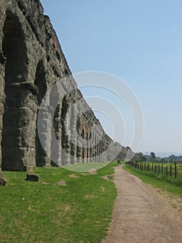 Roman Aqueduct photo