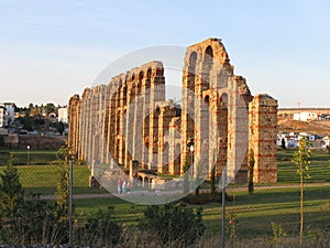 Roman Aqueduct - Merida - Spain photo