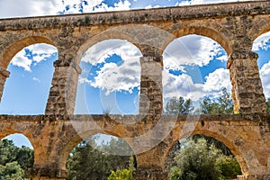 Roman aqueduct Ponte del Diable