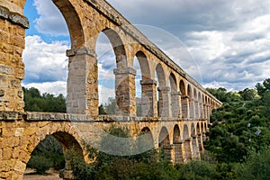 Roman aqueduct Ponte del Diable