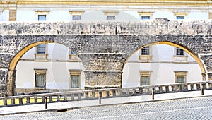 Roman aqueduct photo