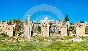 Roman Aqueduct in Tyre, Lebanon