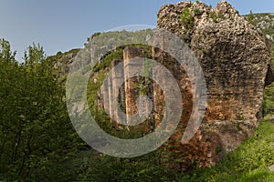 Roman aqueduct in the village of Agios Georgios Preveza Greece