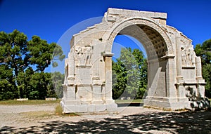Roman arch, Glanum, St. RÃ©my, France