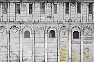 Roman architectural window walls