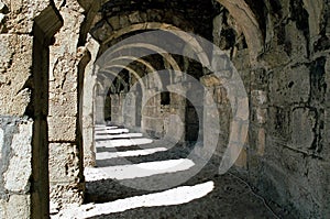 Roman archway in Aspendos