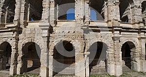 Roman arena, Arles, Bouches du Rhone department, France