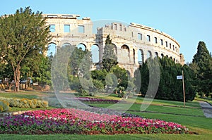 Roman arena-Croatia-Pula photo