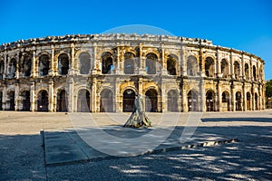 Roman arena in Nimes, Provence