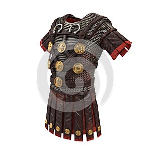 Roman armor 3d illustration