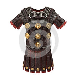 Roman armor 3d illustration