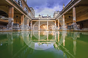 Roman Bath, England photo
