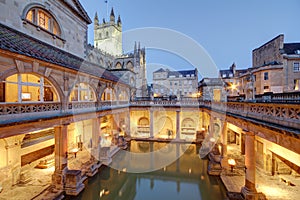 Roman baths at Avon England photo