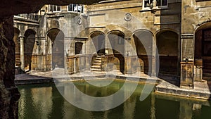 Roman baths in Bath