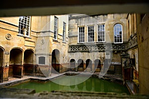 Roman baths in Bath