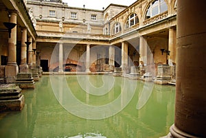 Roman Baths in Britain photo