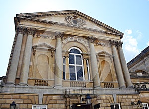 Roman Baths building in Bath, Somerset