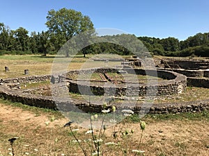 Roman Baths near Tonnerre, Yonne, France