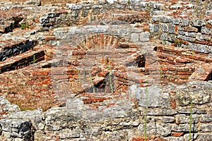 Roman baths ruins of Conimbriga