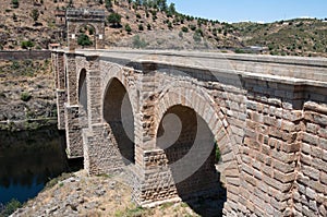 Roman bridge of Alcantara, Extremadura (Spain)