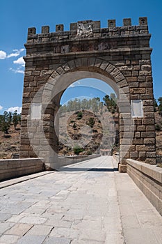 Roman bridge of Alcantara, Extremadura (Spain)