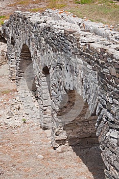Roman bridge in Baelo Claudia's ruins photo