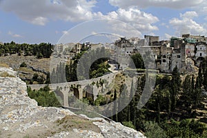 The Roman bridge of Gravina di Puglia