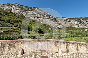 Roman Bridge over the River Sarca - Italy