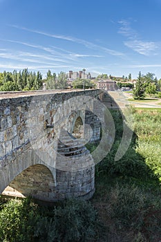 Roman Bridge in Salamanca, Spain
