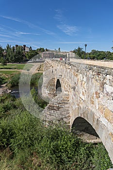 Roman Bridge in Salamanca, Spain