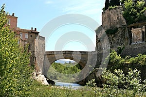 Roman bridge of Vaison-la-Romaine, France