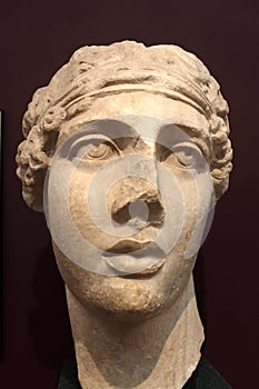 Roman bust of Sappho