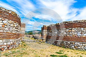 Roman castrum Diana Fortress in Kladovo, Eastern Serbia