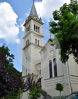 The Roman Catholic Cathedral of St. Joseph Iosif, Sighisoara, Mures County, Romania photo