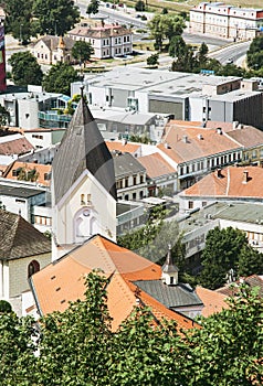 Roman catholic church of the Birth of Virgin Mary, Trencin, Slovakia