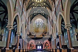 Roman Catholic Church Cathedral Interior