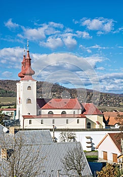 Roman catholic church in Divin village, Slovakia
